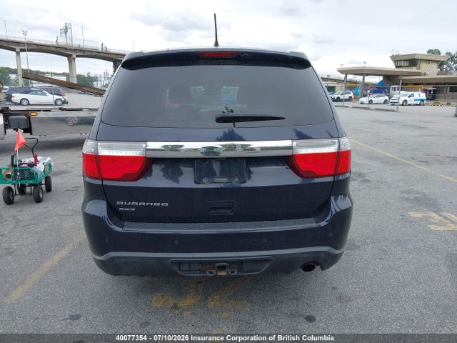 40077354 :رقم المزاد ، 1D4RE2GG9BC616002 vin ، 2011 Dodge Durango Sxt مزاد بيع