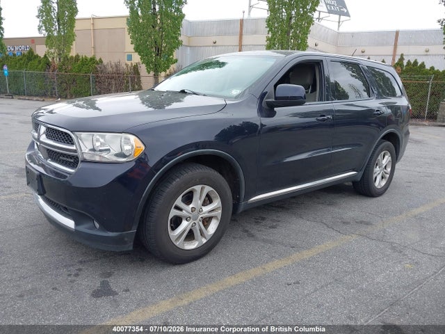 Продажа на аукционе авто 2011 Dodge Durango Sxt, vin: 1D4RE2GG9BC616002, номер лота: 40077354