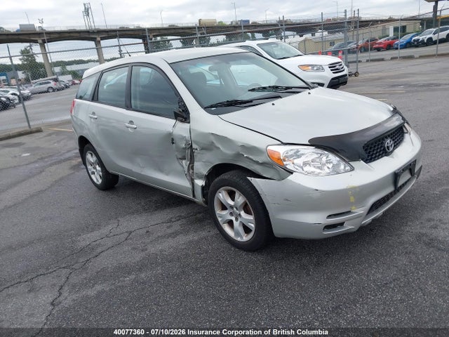2003 Toyota Corolla Matrix Xr მანქანა იყიდება აუქციონზე, vin: 2T1LR32E33C744294, აუქციონის ნომერი: 40077360