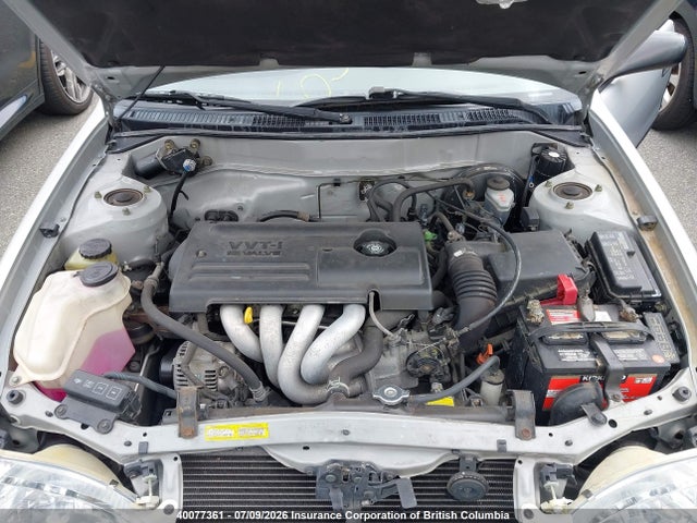 2000 Toyota Corolla Ce/le მანქანა იყიდება აუქციონზე, vin: 2T1BR12E1YC810042, აუქციონის ნომერი: 40077361