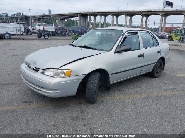 2000 Toyota Corolla Ce/le მანქანა იყიდება აუქციონზე, vin: 2T1BR12E1YC810042, აუქციონის ნომერი: 40077361