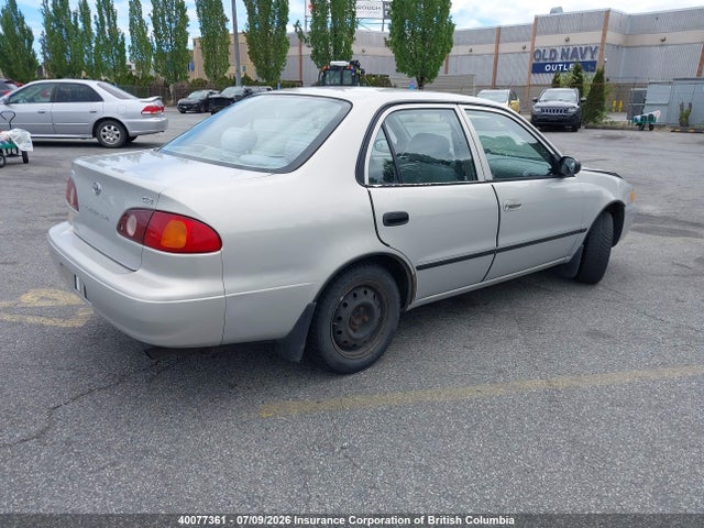 2000 Toyota Corolla Ce/le მანქანა იყიდება აუქციონზე, vin: 2T1BR12E1YC810042, აუქციონის ნომერი: 40077361