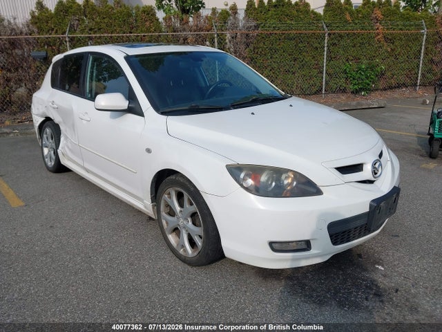 40077362 :رقم المزاد ، JM1BK343371753552 vin ، 2007 Mazda 3 Hatchback مزاد بيع