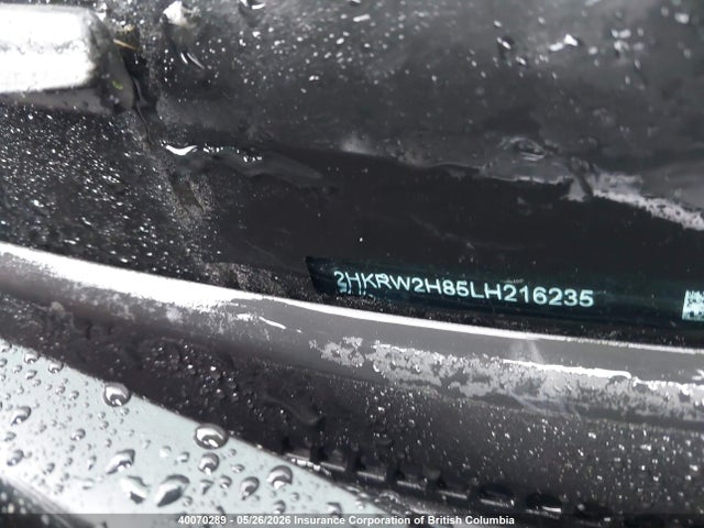 2020 Honda Cr-v Exl მანქანა იყიდება აუქციონზე, vin: 2HKRW2H85LH216235, აუქციონის ნომერი: 40070289