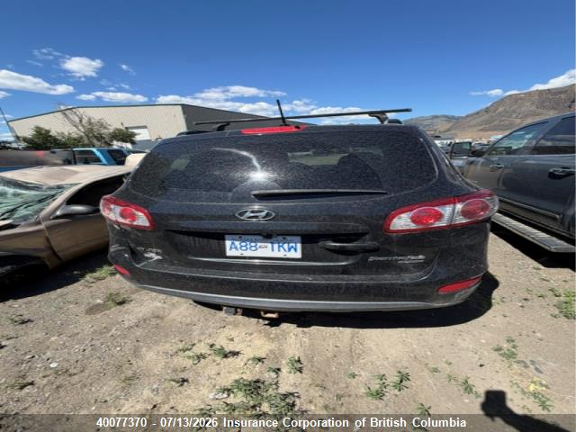 Продажа на аукционе авто 2011 Hyundai Santa Fe Gls, vin: 5XYZGDAG7BG018286, номер лота: 40077370