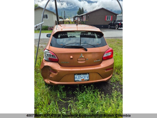 Продажа на аукционе авто 2019 Mitsubishi Mirage Es/rf, vin: ML32A3HJ6KH005442, номер лота: 40077380