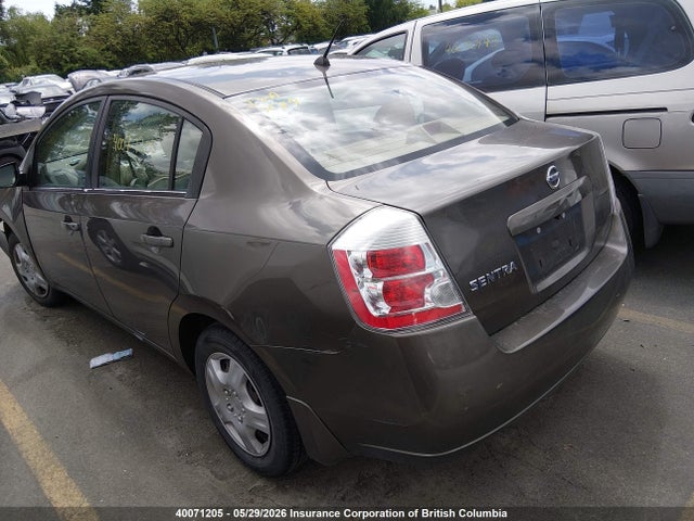 40071205 :رقم المزاد ، 3N1AB61E38L728909 vin ، 2008 Nissan Sentra 2.0 مزاد بيع