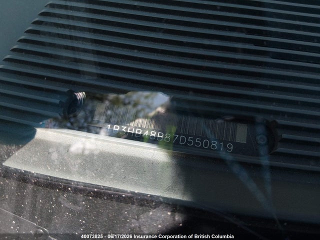 Продажа на аукционе авто 2007 Dodge Caliber Sxt, vin: 1B3HB48B87D550819, номер лота: 40073825