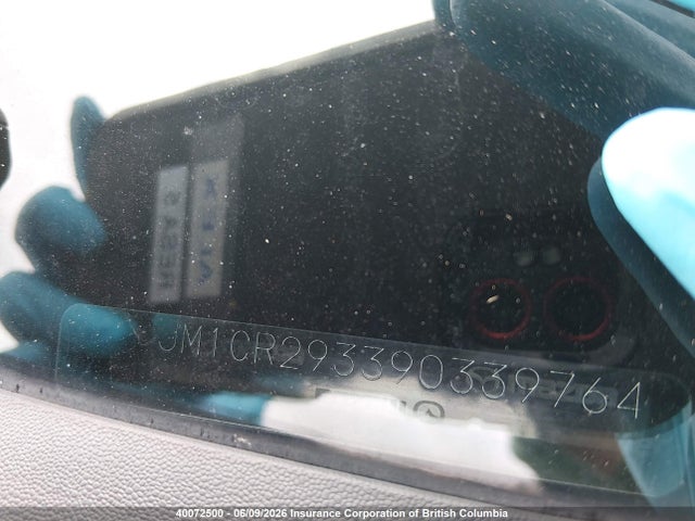 40072500 :رقم المزاد ، JM1CR293390339764 vin ، 2009 Mazda 5 مزاد بيع