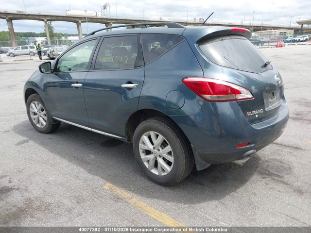 2014 Nissan Murano S/sl/sv/le მანქანა იყიდება აუქციონზე, vin: JN8AZ1MW0EW514406, აუქციონის ნომერი: 40077392