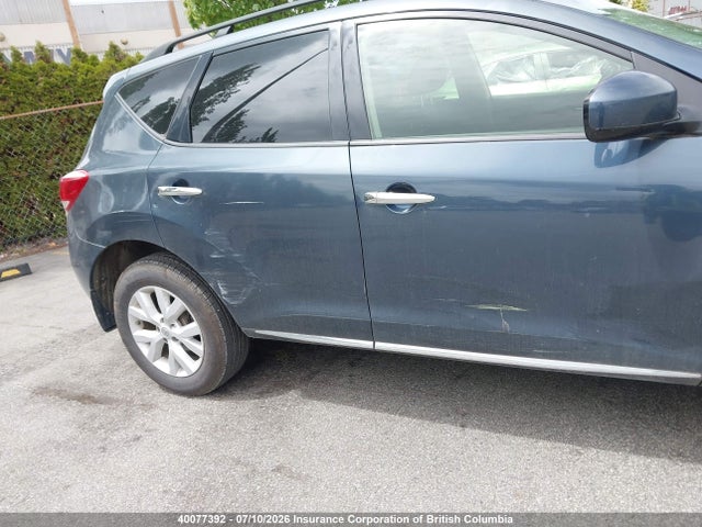 2014 Nissan Murano S/sl/sv/le მანქანა იყიდება აუქციონზე, vin: JN8AZ1MW0EW514406, აუქციონის ნომერი: 40077392