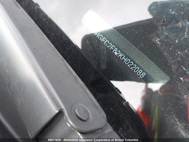Honda Civic Sport 2019 2HGFC2F82KH022088 Image 19