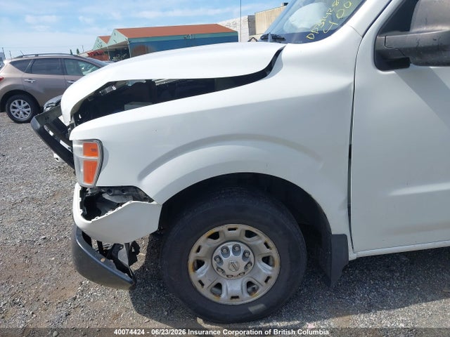2018 Nissan Nv 2500 S/2500 Sv/2500 Sl მანქანა იყიდება აუქციონზე, vin: 1N6BF0LY1JN804964, აუქციონის ნომერი: 40074424