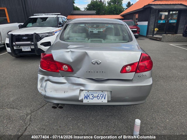 Aukcja sprzedaży 2005 Infiniti G35 X, vin: JNKCV51F95M313464, numer aukcji: 40077404