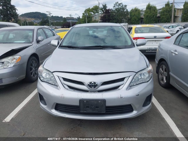 2011 Toyota Corolla S/le მანქანა იყიდება აუქციონზე, vin: 2T1BU4EE9BC603871, აუქციონის ნომერი: 40077417