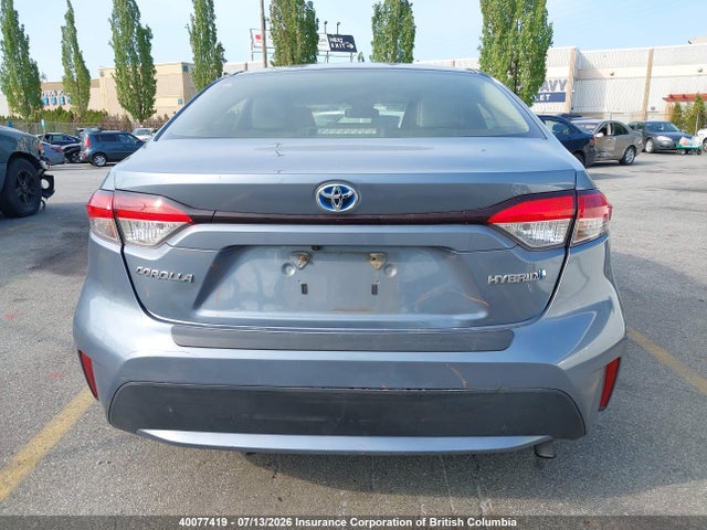 2022 Toyota Corolla Hybrid Base W/li Battery მანქანა იყიდება აუქციონზე, vin: JTDBAMDE3NJ038813, აუქციონის ნომერი: 40077419