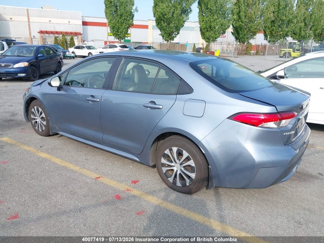 2022 Toyota Corolla Hybrid Base W/li Battery მანქანა იყიდება აუქციონზე, vin: JTDBAMDE3NJ038813, აუქციონის ნომერი: 40077419
