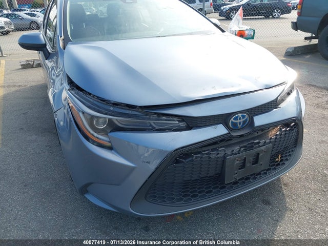 2022 Toyota Corolla Hybrid Base W/li Battery მანქანა იყიდება აუქციონზე, vin: JTDBAMDE3NJ038813, აუქციონის ნომერი: 40077419