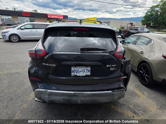 Продаж на аукціоні авто 2019 Nissan Murano S/sl/sv/platinum, vin: 5N1AZ2MS4KN121861, номер лоту: 40077422
