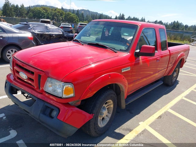 40075081 :رقم المزاد ، 1FTYR44U27PA55578 vin ، 2007 Ford Ranger Super Cab مزاد بيع