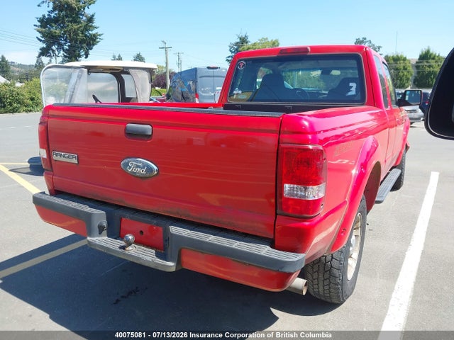 40075081 :رقم المزاد ، 1FTYR44U27PA55578 vin ، 2007 Ford Ranger Super Cab مزاد بيع