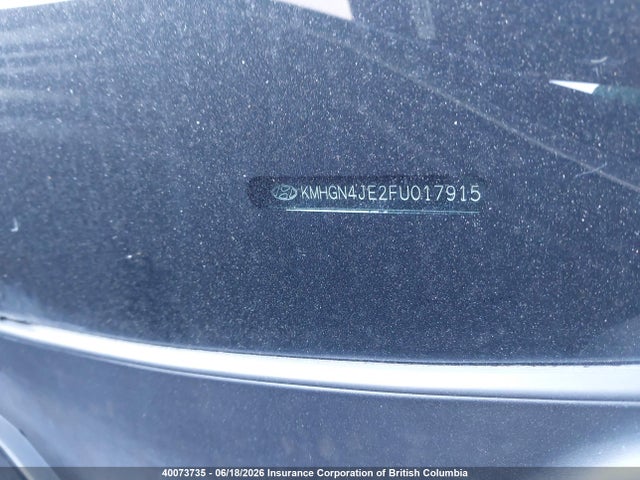 Hyundai Genesis 3.8l 2015 KMHGN4JE2FU017915 Image 19