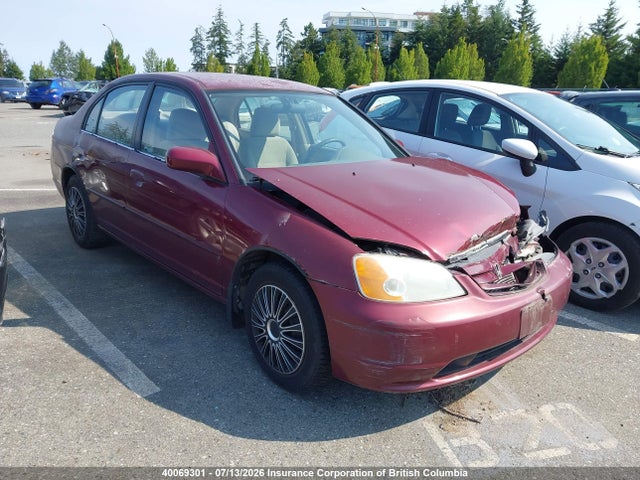2002 Honda Civic Lx მანქანა იყიდება აუქციონზე, vin: 2HGES16882H906920, აუქციონის ნომერი: 40069301