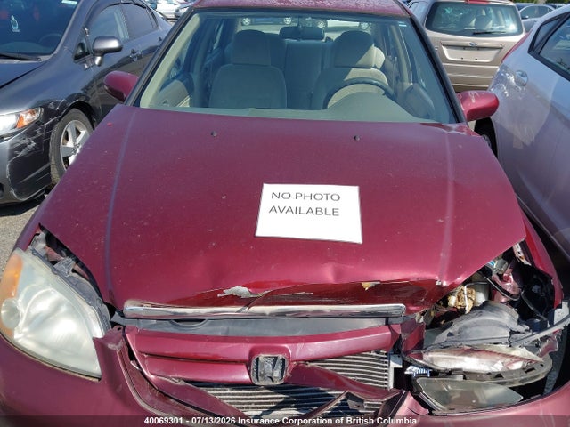 2002 Honda Civic Lx მანქანა იყიდება აუქციონზე, vin: 2HGES16882H906920, აუქციონის ნომერი: 40069301
