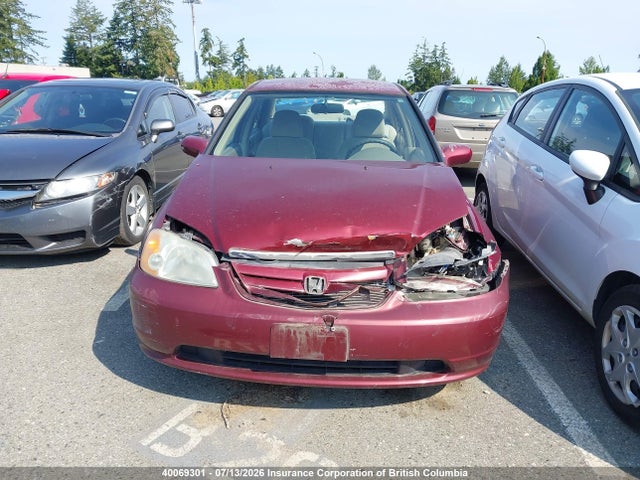 2002 Honda Civic Lx მანქანა იყიდება აუქციონზე, vin: 2HGES16882H906920, აუქციონის ნომერი: 40069301