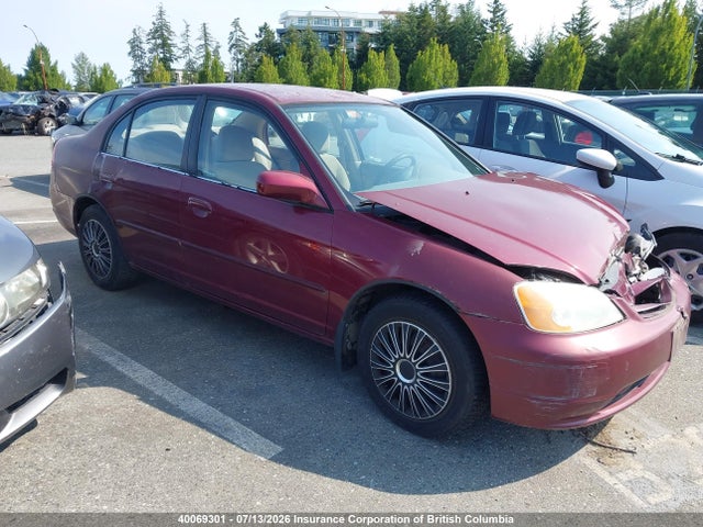 2002 Honda Civic Lx მანქანა იყიდება აუქციონზე, vin: 2HGES16882H906920, აუქციონის ნომერი: 40069301