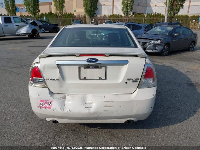40077444 :رقم المزاد ، 3FAHP02118R258419 vin ، 2008 Ford Fusion Sel مزاد بيع