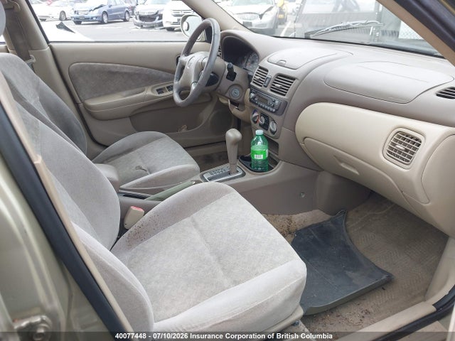 40077448 :رقم المزاد ، 3N1CB51D62L673535 vin ، 2002 Nissan Sentra Xe/gxe مزاد بيع