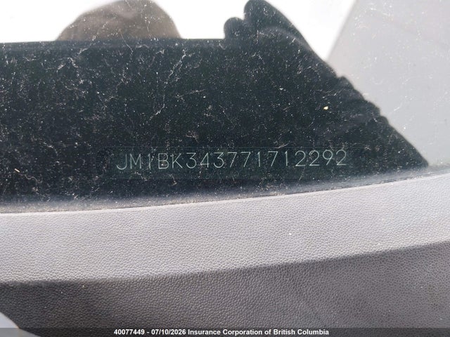 Aukcja sprzedaży 2007 Mazda 3 Hatchback, vin: JM1BK343771712292, numer aukcji: 40077449