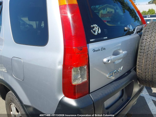 2002 Honda Cr-v მანქანა იყიდება აუქციონზე, vin: JHLRD78822C811916, აუქციონის ნომერი: 40077465