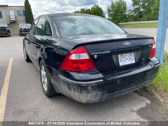 2005 Ford 500 მანქანა იყიდება აუქციონზე, vin: 1FAFP24165G104761, აუქციონის ნომერი: 40077478