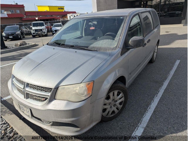 Dodge Grand Caravan Se 2014 2C4RDGBGXER281221 Image 2