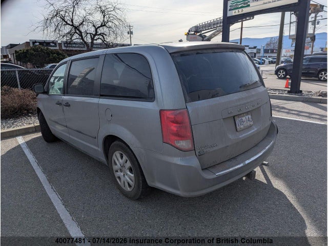 Dodge Grand Caravan Se 2014 2C4RDGBGXER281221 Image 3