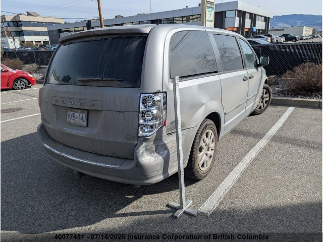 Dodge Grand Caravan Se 2014 2C4RDGBGXER281221 Image 4