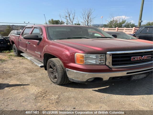 Auction sale of the 2009 Gmc Sierra K1500, vin: 3GTEK13M29G121660, lot number: 40077483
