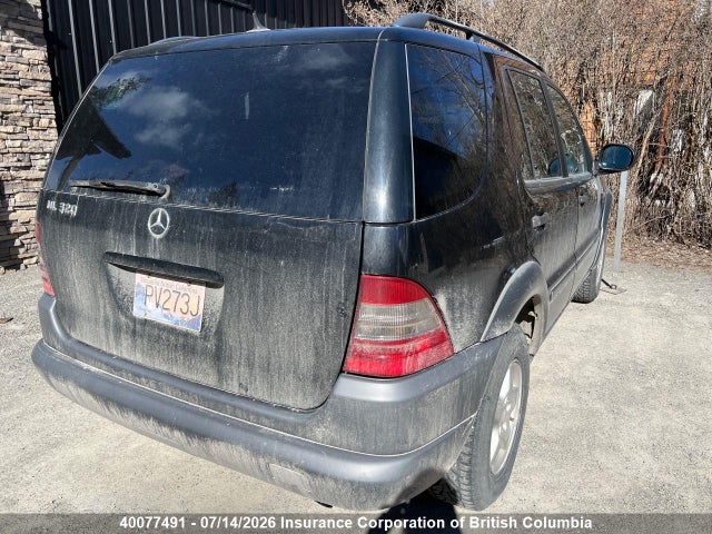 Aukcja sprzedaży 1999 Mercedes-benz Ml 320, vin: 4JGAB54E4XA138299, numer aukcji: 40077491