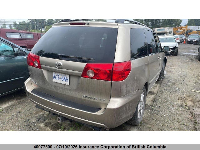 2006 Toyota Sienna Xle 7 Passenger მანქანა იყიდება აუქციონზე, vin: 5TDZA22C06S422945, აუქციონის ნომერი: 40077500
