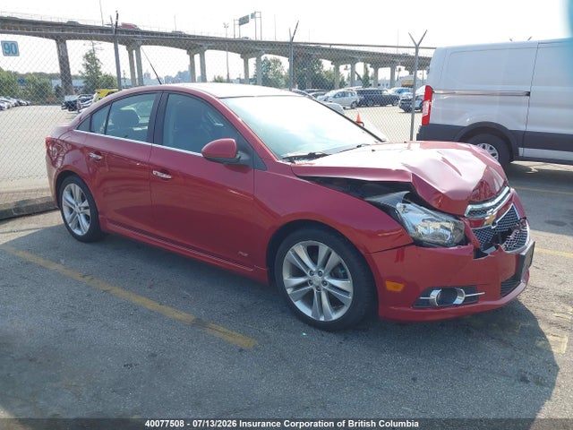 2012 Chevrolet Cruze მანქანა იყიდება აუქციონზე, vin: 1G1PH5SC2C7385366, აუქციონის ნომერი: 40077508