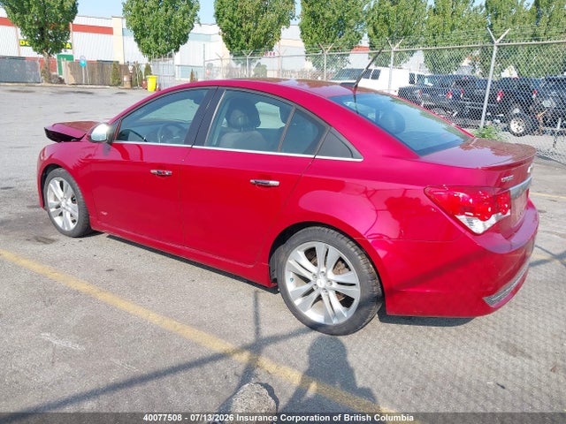 Aukcja sprzedaży 2012 Chevrolet Cruze, vin: 1G1PH5SC2C7385366, numer aukcji: 40077508