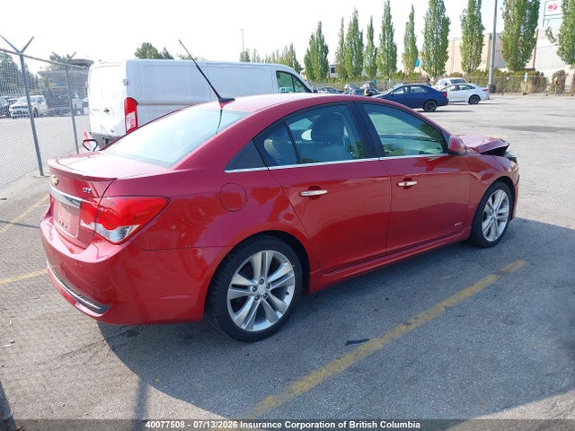 Aukcja sprzedaży 2012 Chevrolet Cruze, vin: 1G1PH5SC2C7385366, numer aukcji: 40077508