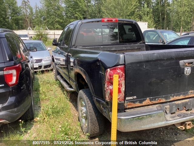 40077515 :رقم المزاد ، 3D7KS28T09G561326 vin ، 2009 Dodge Ram 2500 مزاد بيع