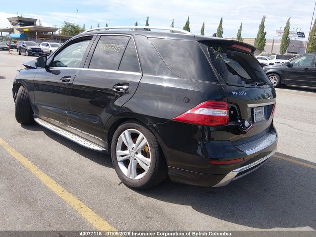Mercedes-Benz Ml 350 Bluetec 2014 4JGDA2EB5EA282234 Image 3