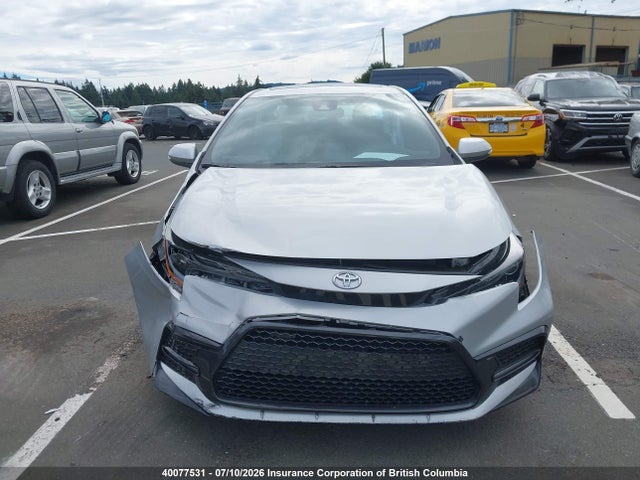 2020 Toyota Corolla Se/xse მანქანა იყიდება აუქციონზე, vin: 5YFB4RBE5LP016621, აუქციონის ნომერი: 40077531