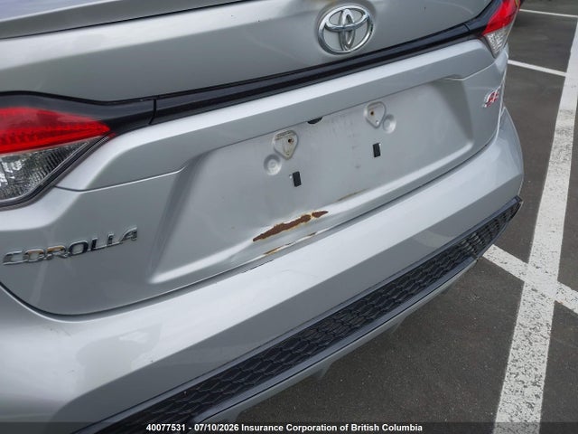 2020 Toyota Corolla Se/xse მანქანა იყიდება აუქციონზე, vin: 5YFB4RBE5LP016621, აუქციონის ნომერი: 40077531