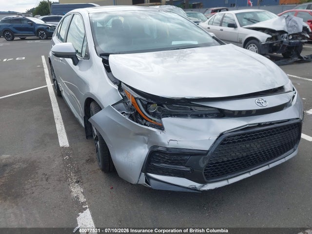 2020 Toyota Corolla Se/xse მანქანა იყიდება აუქციონზე, vin: 5YFB4RBE5LP016621, აუქციონის ნომერი: 40077531