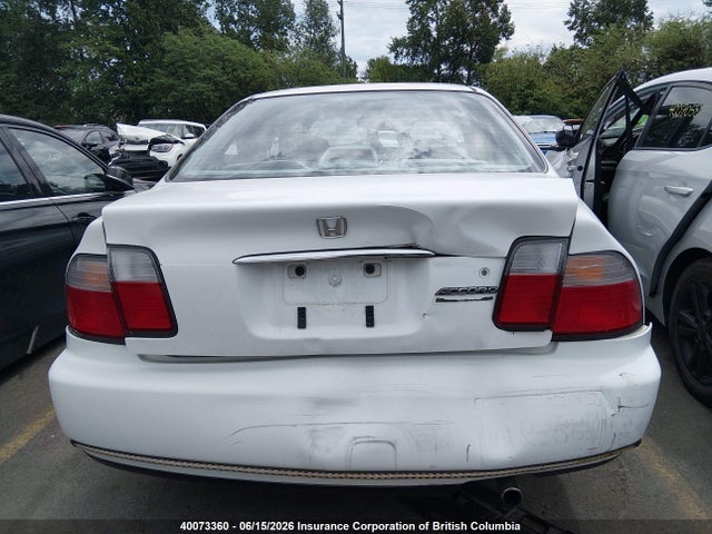 1997 Honda Accord Se მანქანა იყიდება აუქციონზე, vin: 1HGCD5604VA805461, აუქციონის ნომერი: 40073360